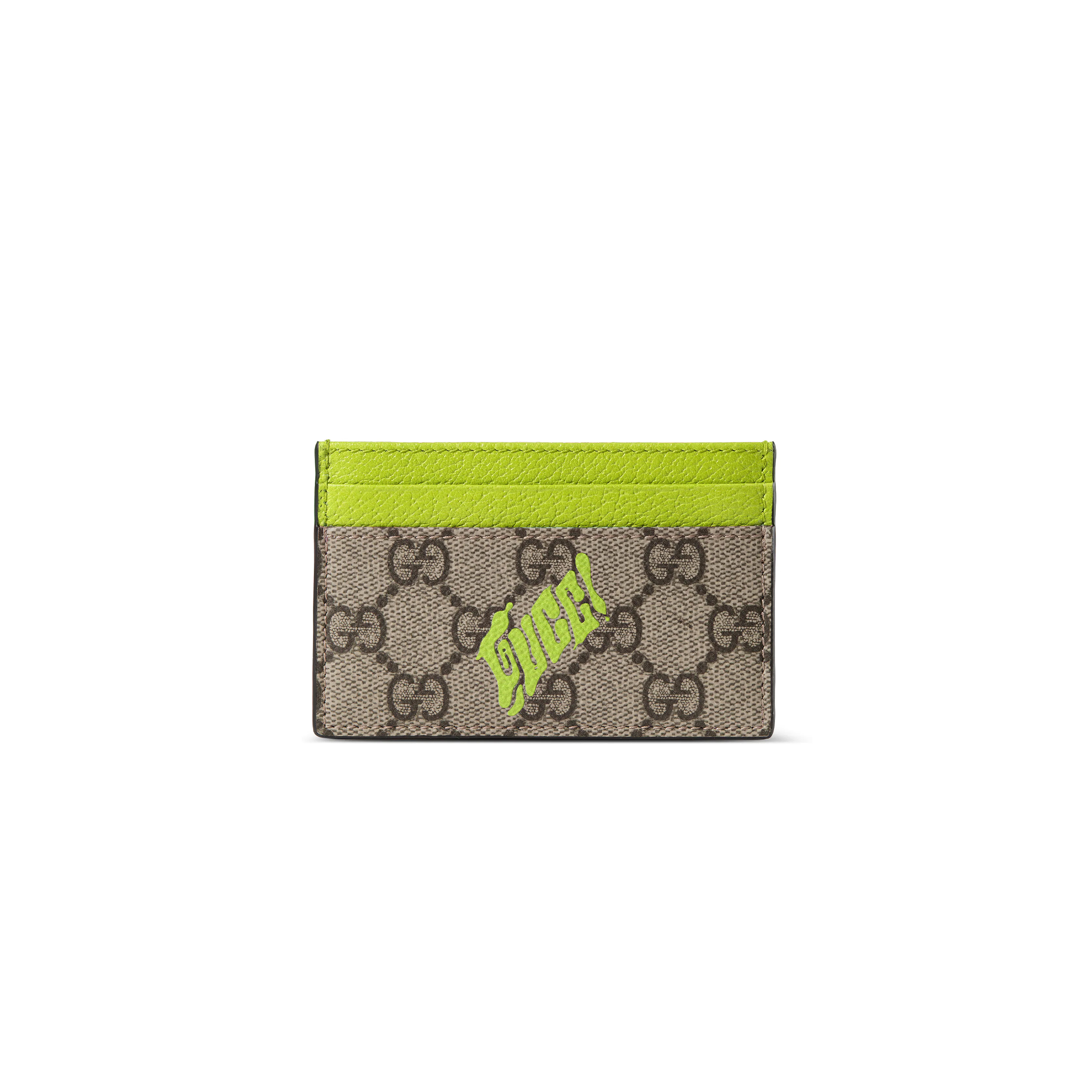 GUCCI BI-COLOR CARD CASE WITH PRINT ‎‎835322FAEQV9773 (11*7cm)